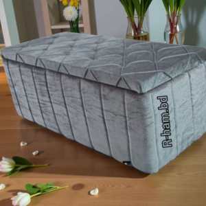 Storage Sofa Divan – Step Design (Premium Quality)Grey