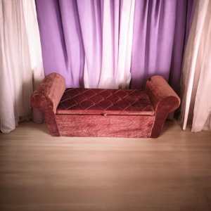 Storage Sofa Divan (Armrest Design) Coffee